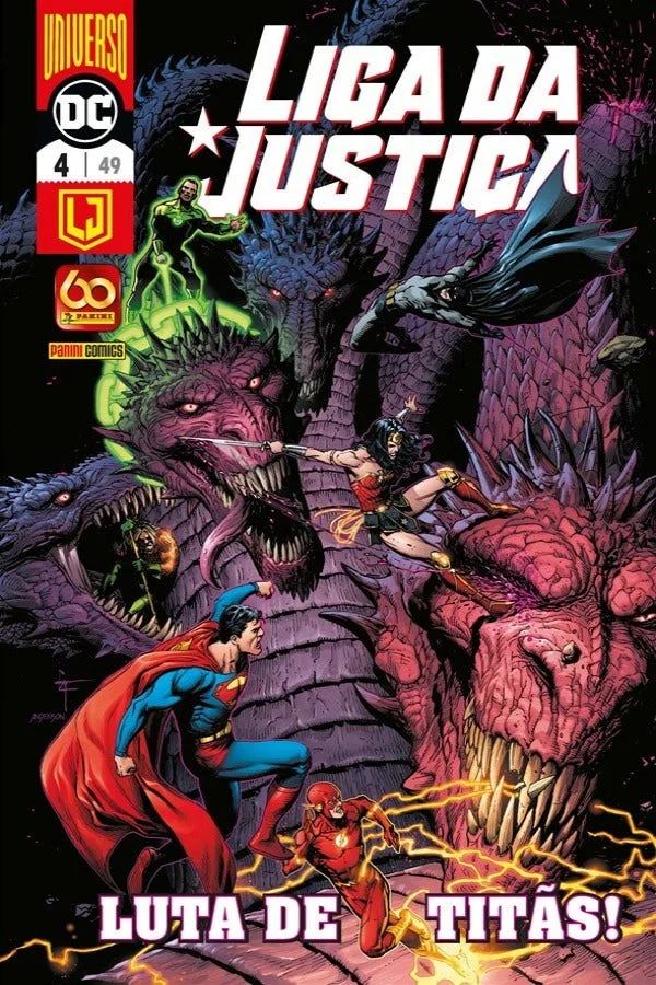 Capa de Liga Da Justiça (2017) Vol. 4 / 49