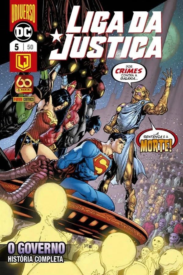 Capa de Liga Da Justiça (2017) Vol. 5 / 50