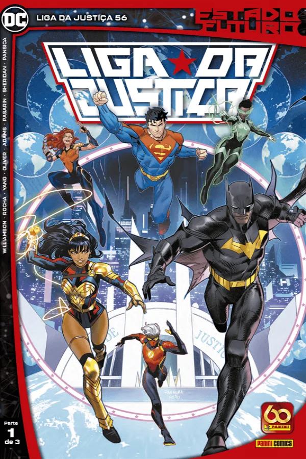 Capa de Liga Da Justiça (2017) Vol. 56