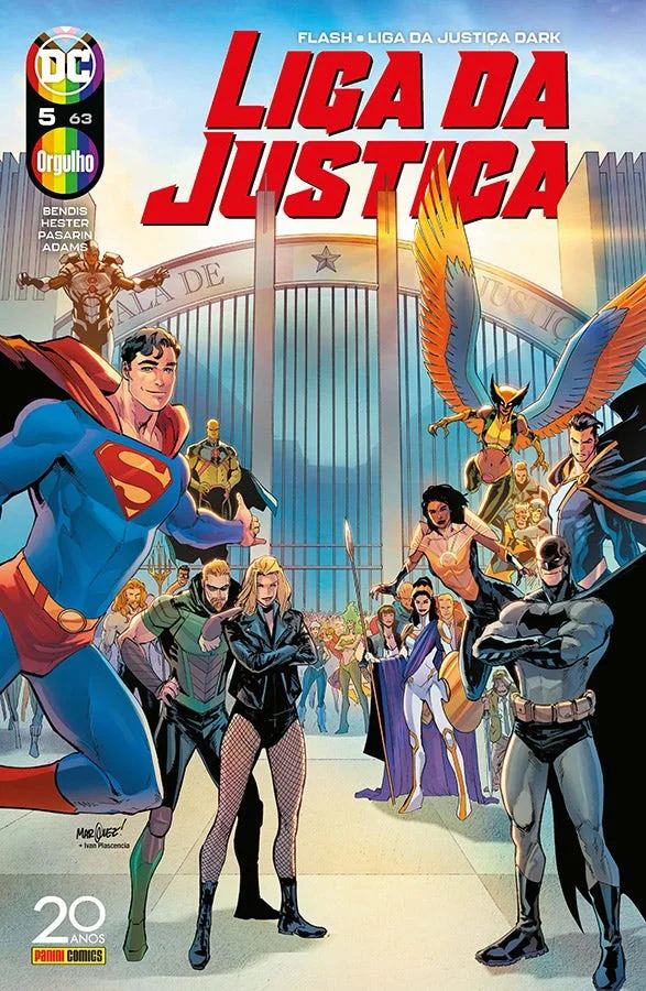 Capa de Liga Da Justiça Vol. 5 / 63