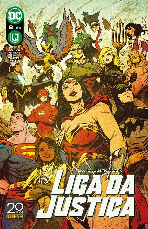 Capa de Liga Da Justiça Vol. 8 / 66
