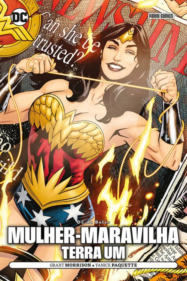 Capa de Mulher-Maravilha: Terra Um (DC De Bolso)