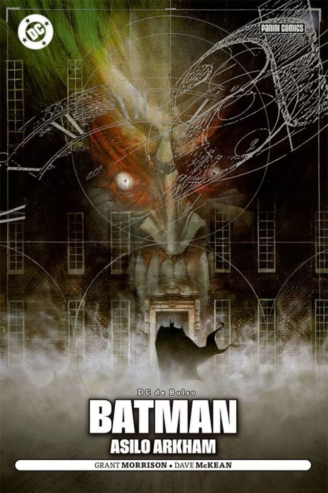 Capa de Batman: Asilo Arkham (DC De Bolso)