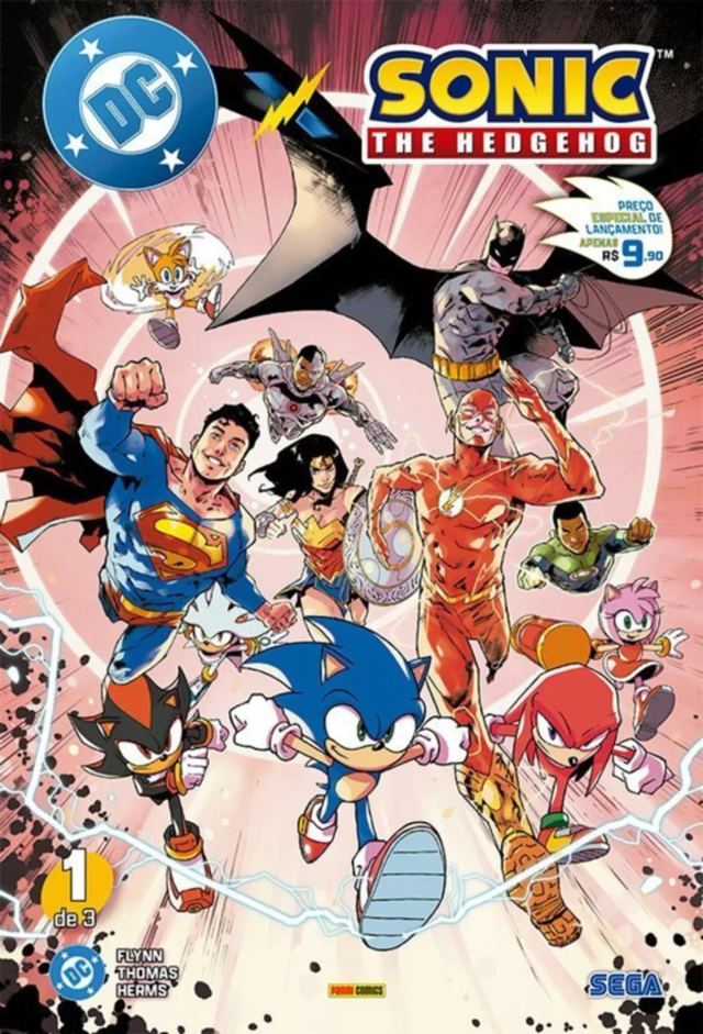 Capa de DC X Sonic 01