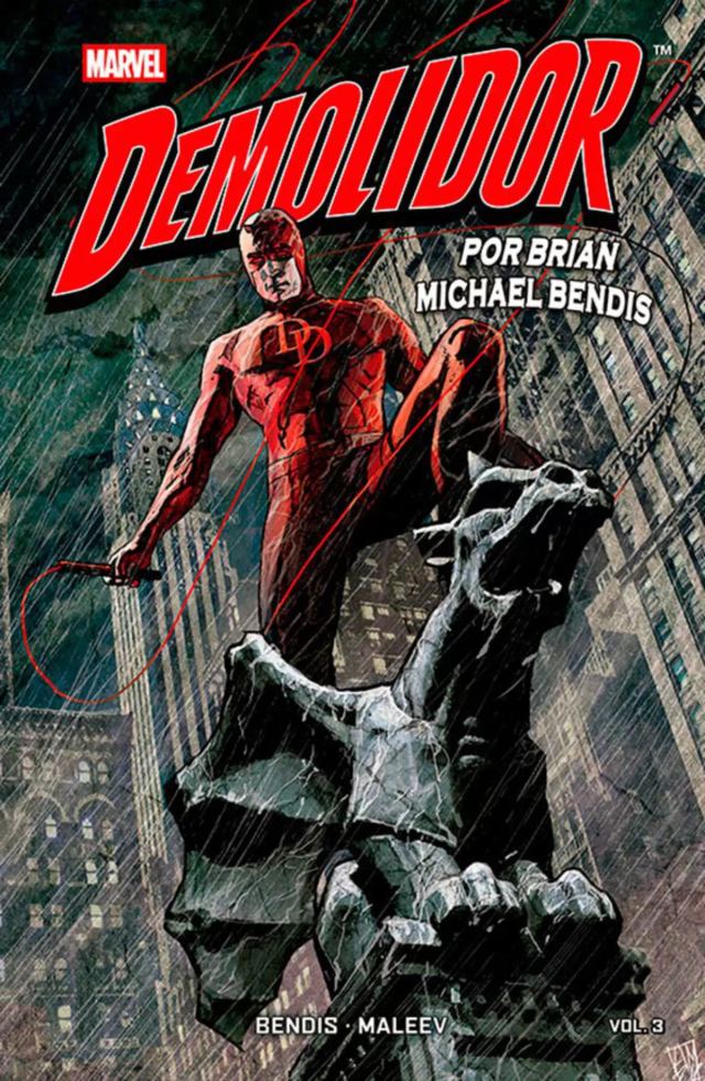 Capa de Demolidor Por Brian Michael Bendis Vol. 03