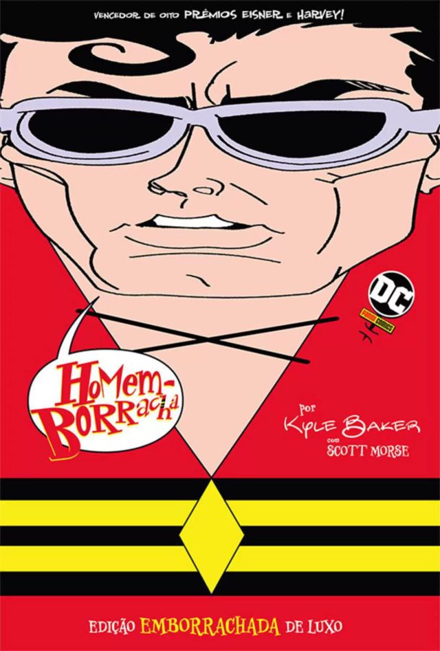 Capa de Homem-Borracha Por Kyle Baker - Edição Emborrachada De Luxo