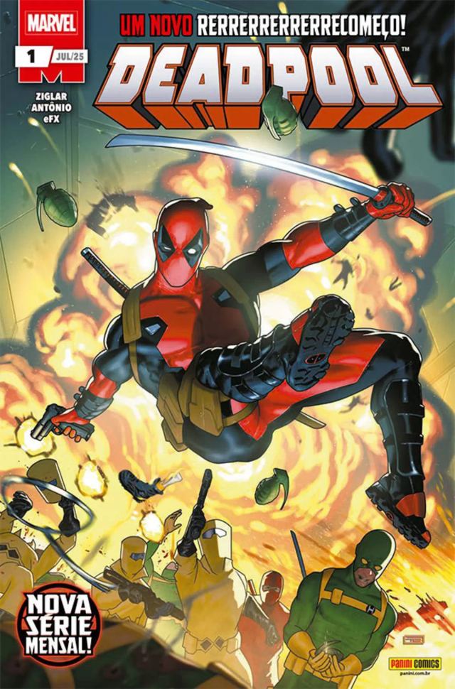 Capa de Deadpool (2025) 01