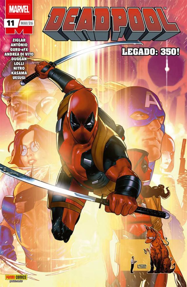 Capa de Deadpool (2025) 11