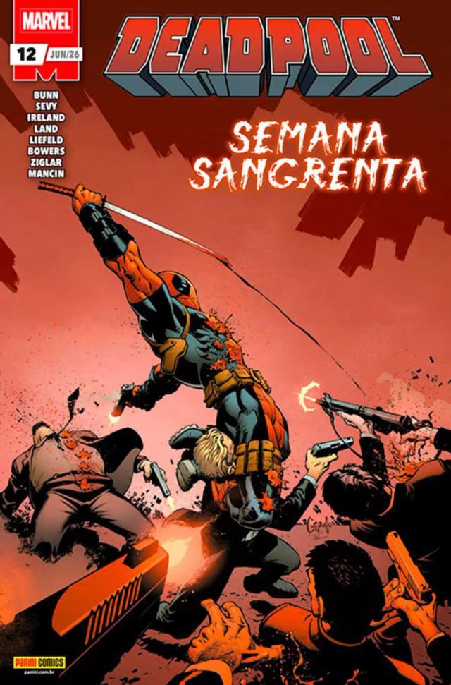 Capa de Deadpool (2025) 12