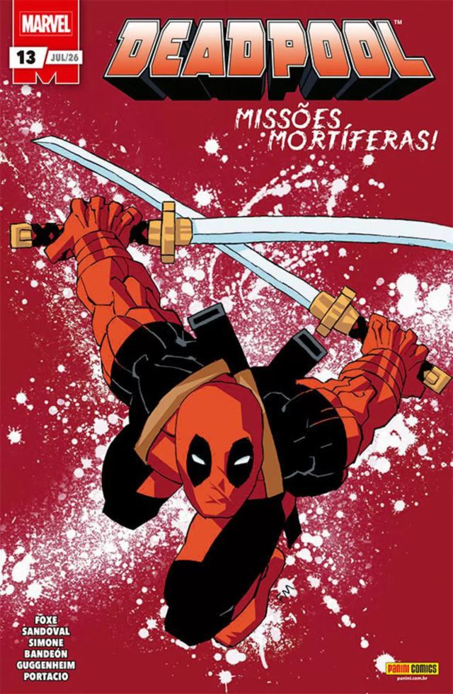 Capa de Deadpool (2025) 13