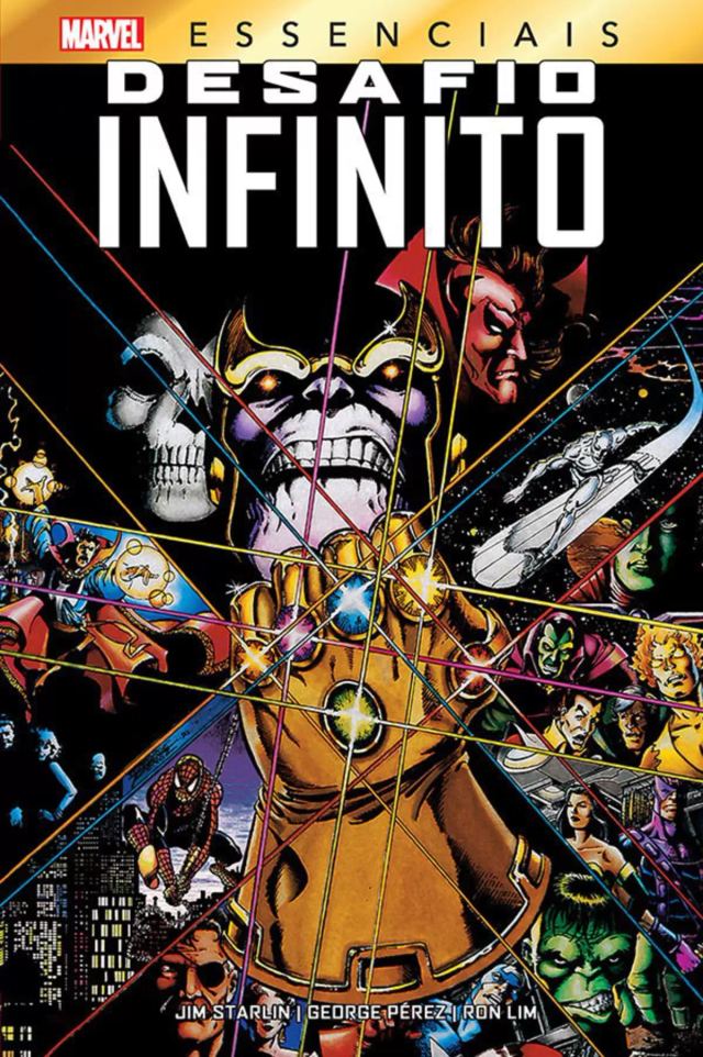 Capa de Desafio Infinito (Marvel Essenciais)