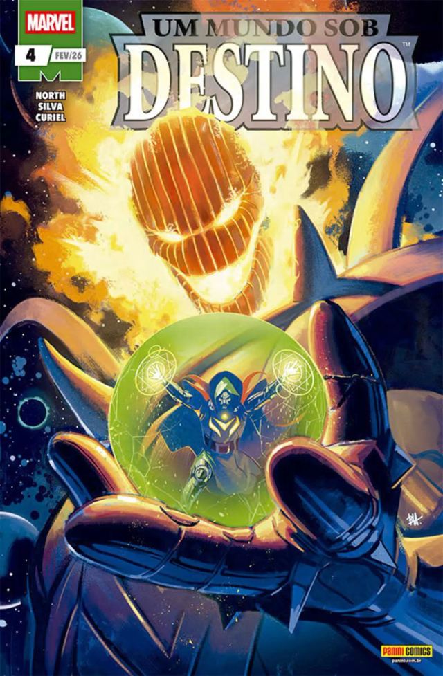 Capa de Um Mundo Sob Destino 04