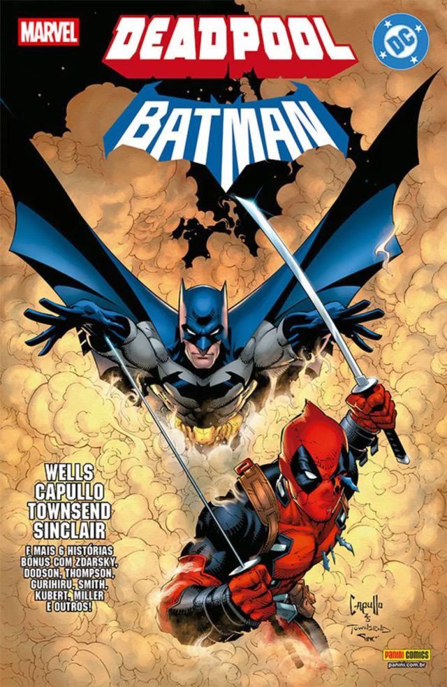 Capa de Deadpool/Batman