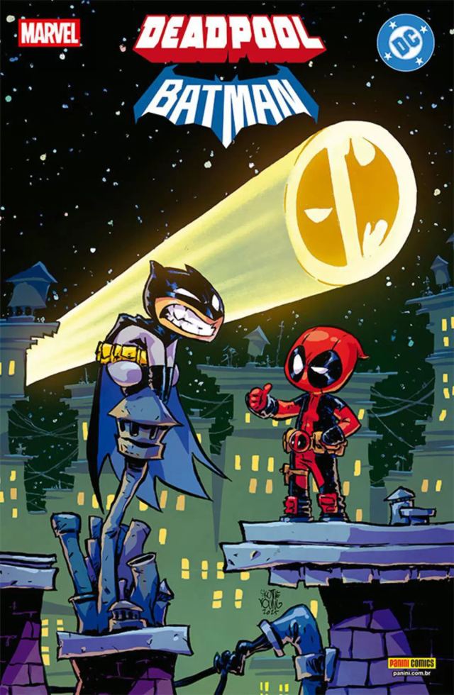 Capa de Deadpool/Batman - Capa Variante 3