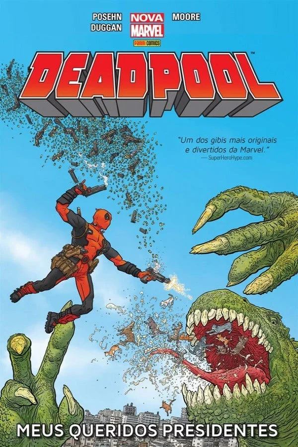 Capa de Deadpool: Meus Queridos Presidentes
