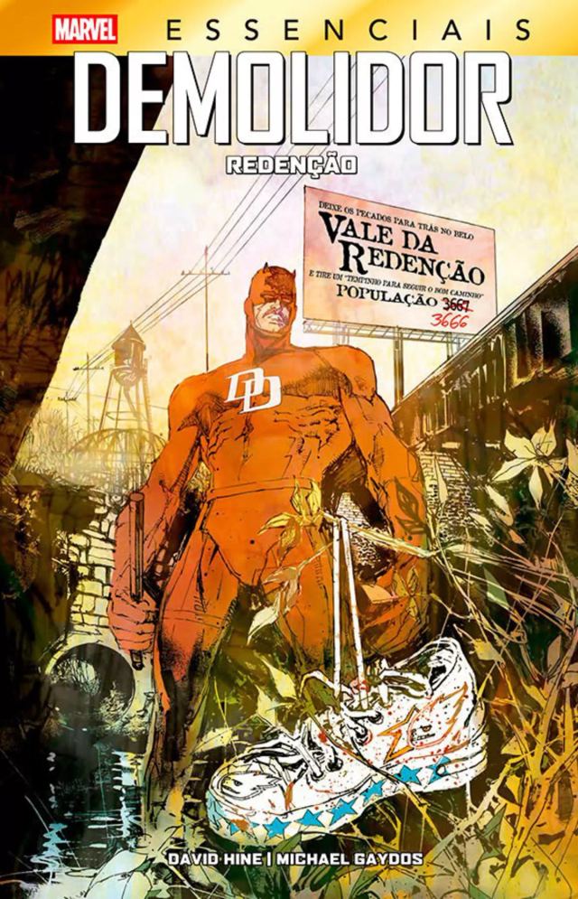 Capa de Demolidor: Redenção (Marvel Essenciais)