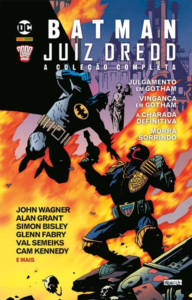Capa de Batman/Juiz Dredd