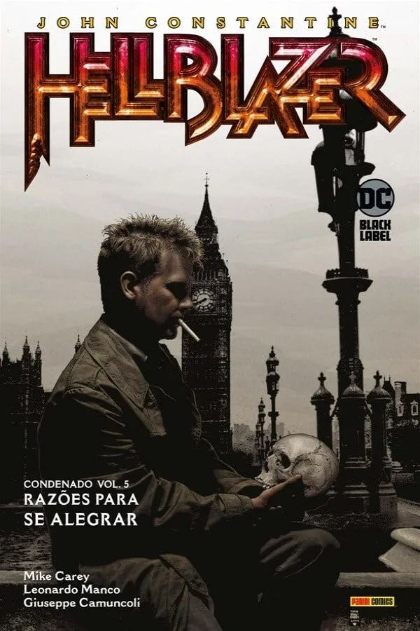 Capa de John Constantine, Hellblazer: Condenado Vol. 5