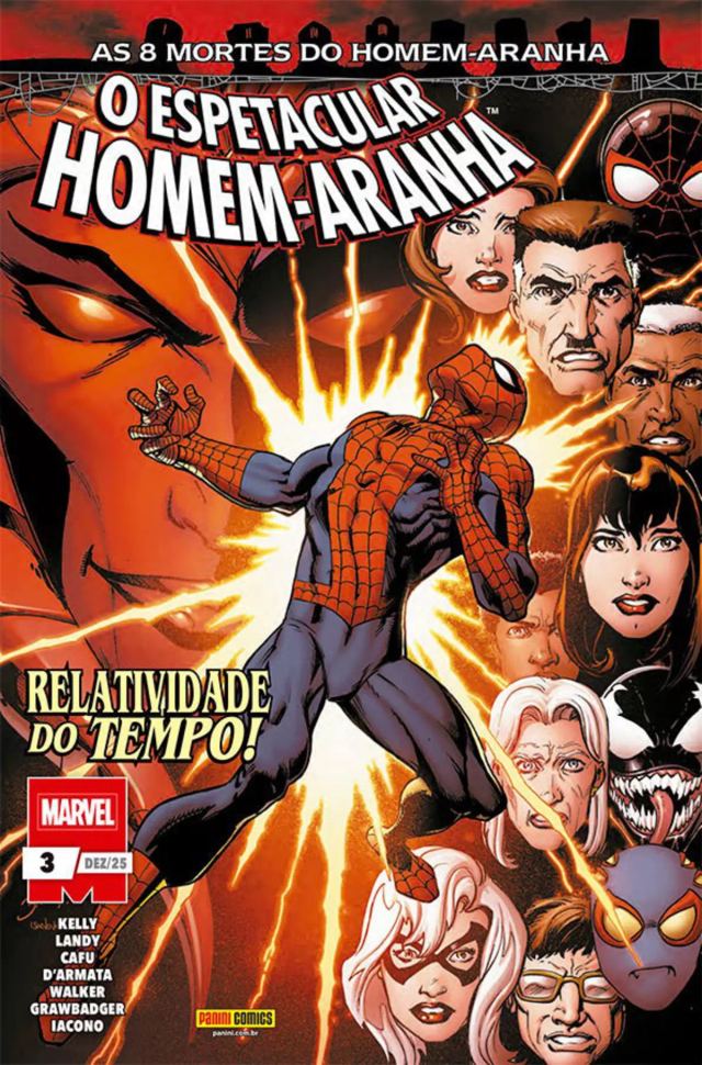 Capa de O Espetacular Homem-Aranha (2025) 03