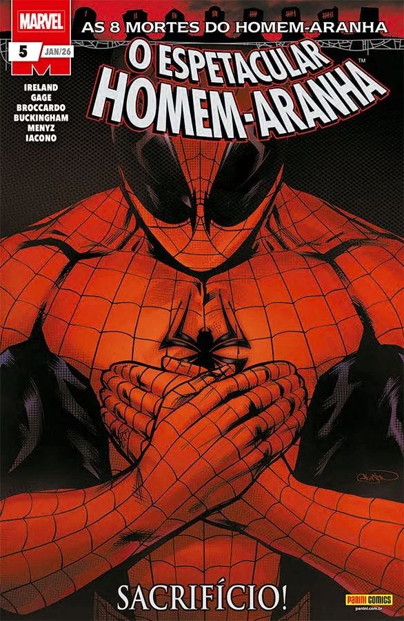 Capa de O Espetacular Homem-Aranha (2025) 05