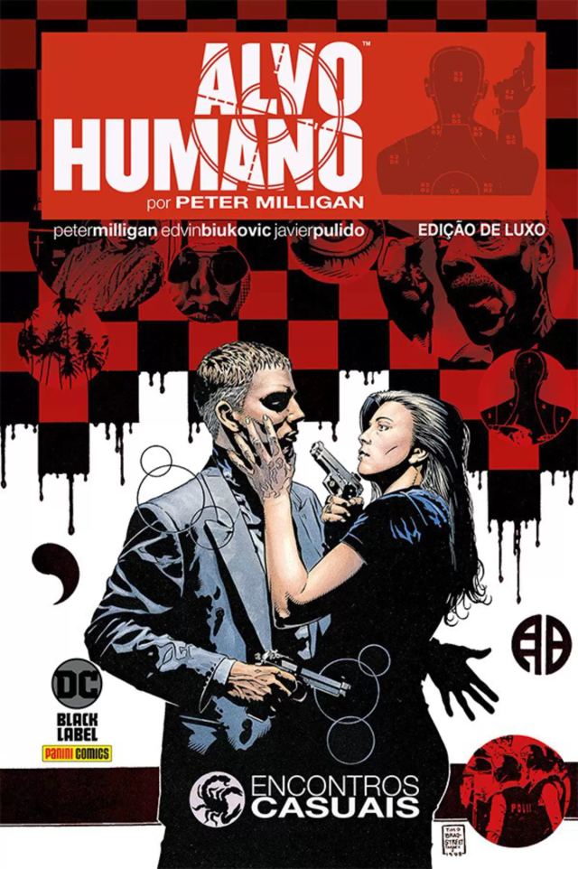 Capa de Alvo Humano: Encontros Casuais