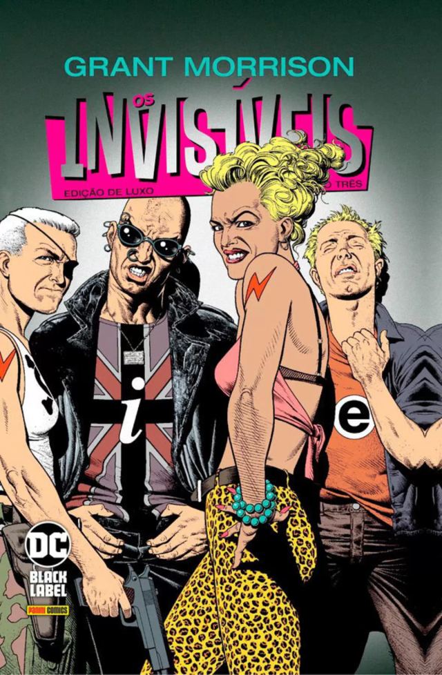 Capa de Os Invisíveis - Edição De Luxo Vol. 03