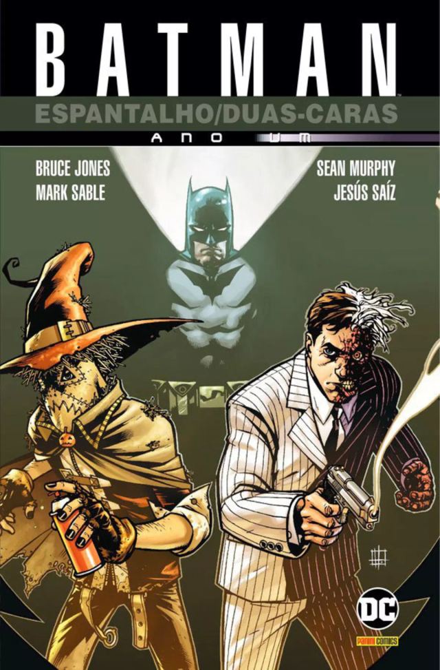 Capa de Batman: Espantalho/Duas-Caras Ano Um