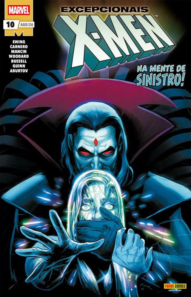 Capa de Excepcionais X-Men 10
