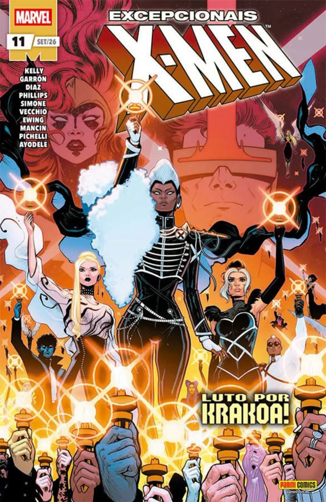 Capa de Excepcionais X-Men 11