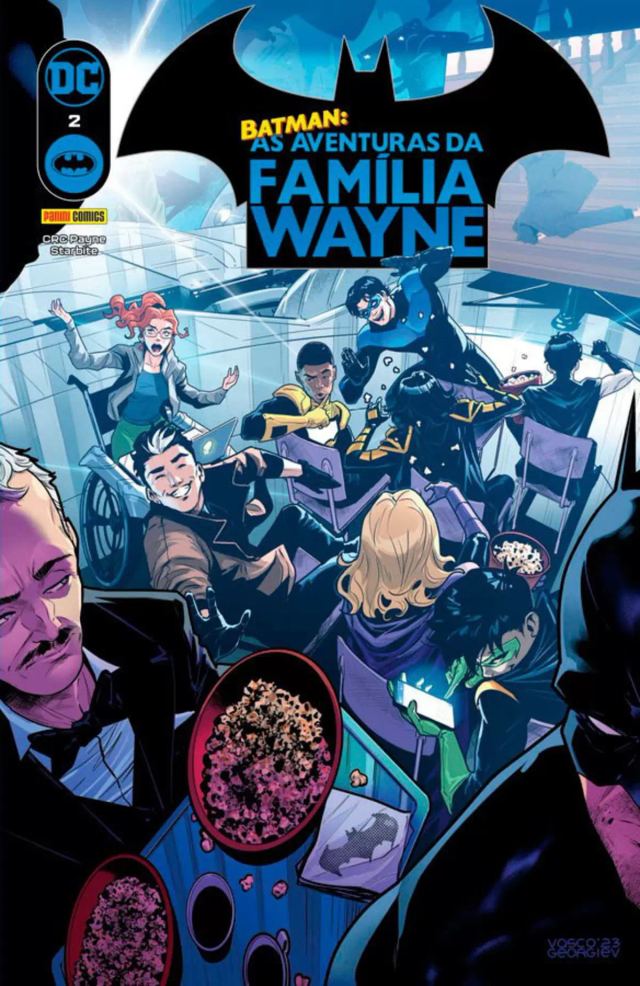 Capa de Batman: As Aventuras Da Família Wayne Vol. 2