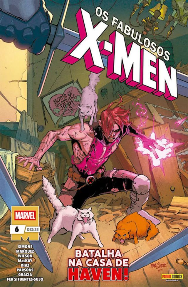 Capa de Os Fabulosos X-Men (2025) 06
