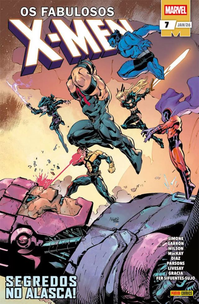 Capa de Os Fabulosos X-Men (2025) 07