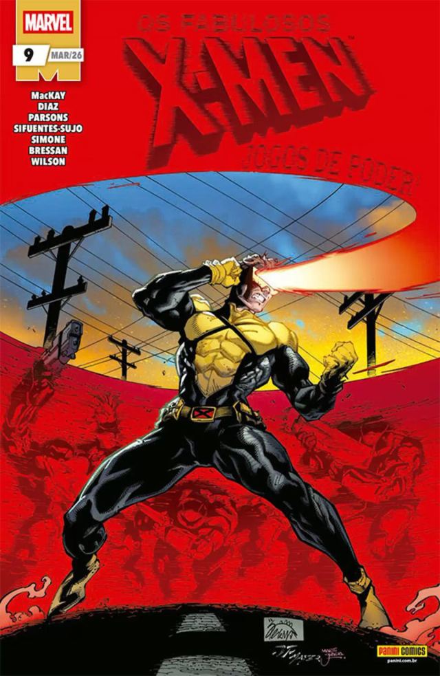 Capa de Os Fabulosos X-Men (2025) 09