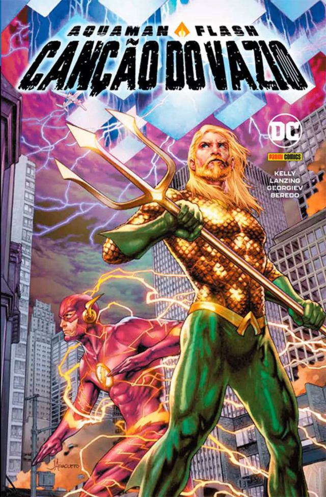 Capa de Aquaman & Flash: Canção Do Vazio