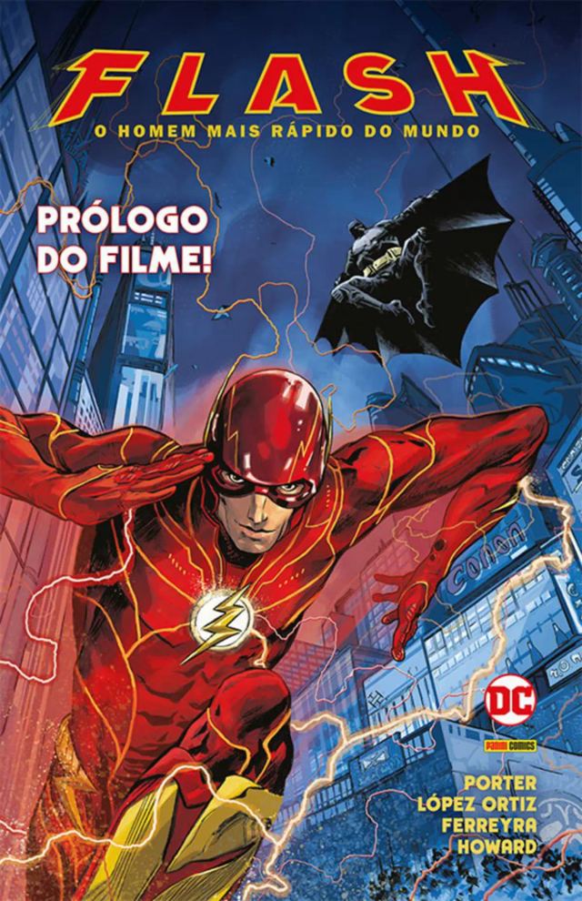Capa de Flash: O Homem Mais Rápido Do Mundo
