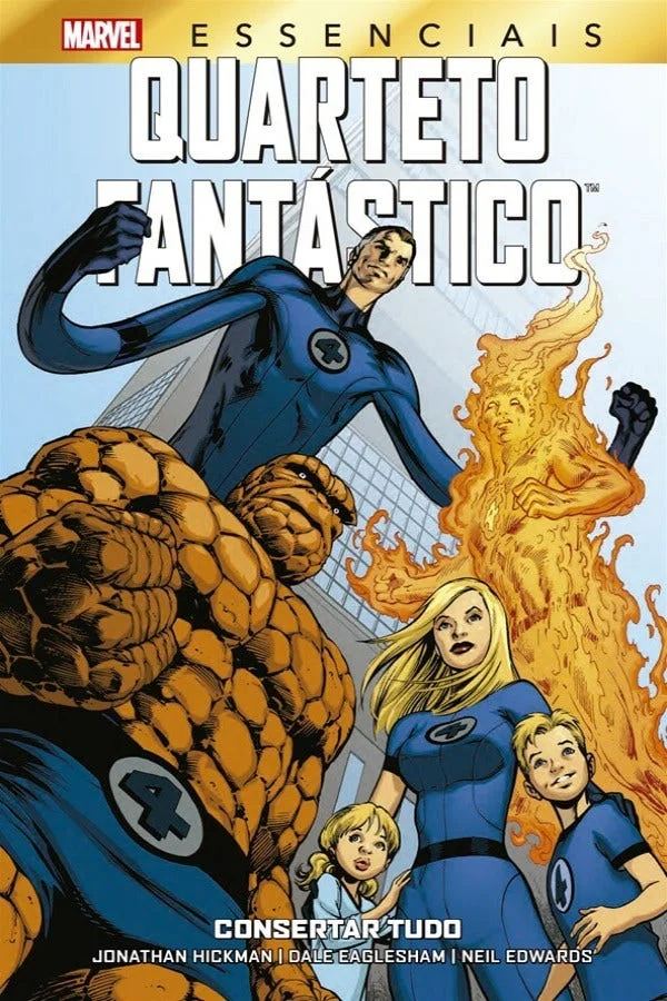 Capa de Quarteto Fantástico: Consertar Tudo