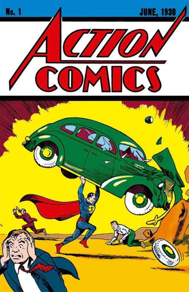 Capa de Action Comics 01 - Fac-Símile