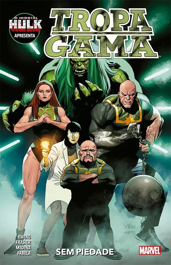 Capa de Imortal Hulk Apresenta: Tropa Gama