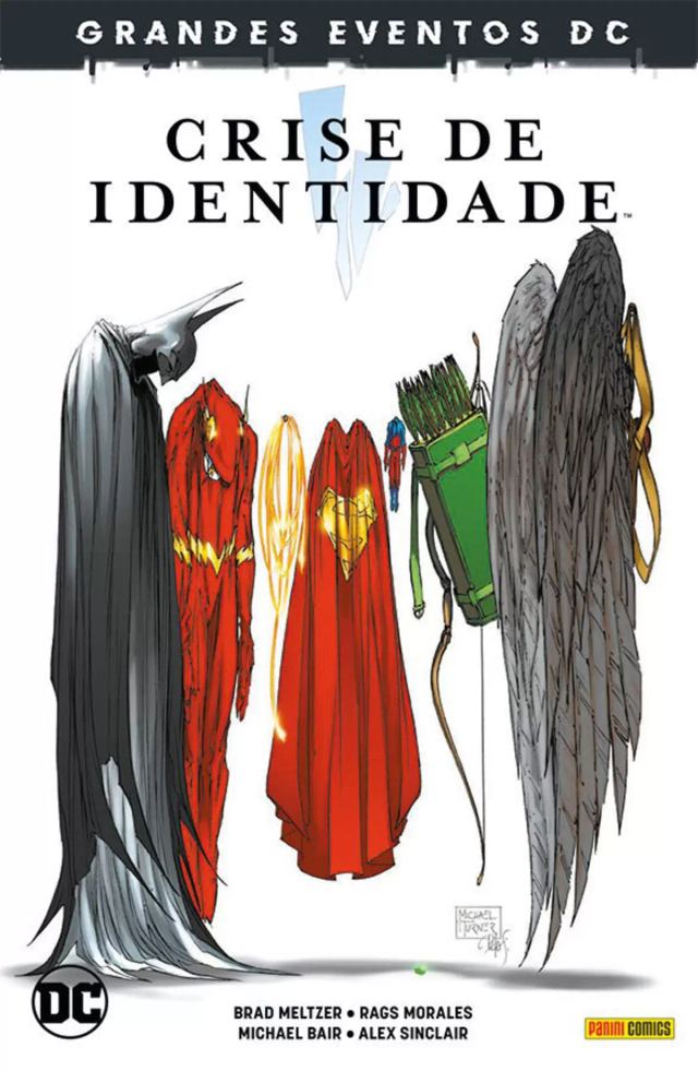 Capa de Crise De Identidade (Grandes Eventos DC)
