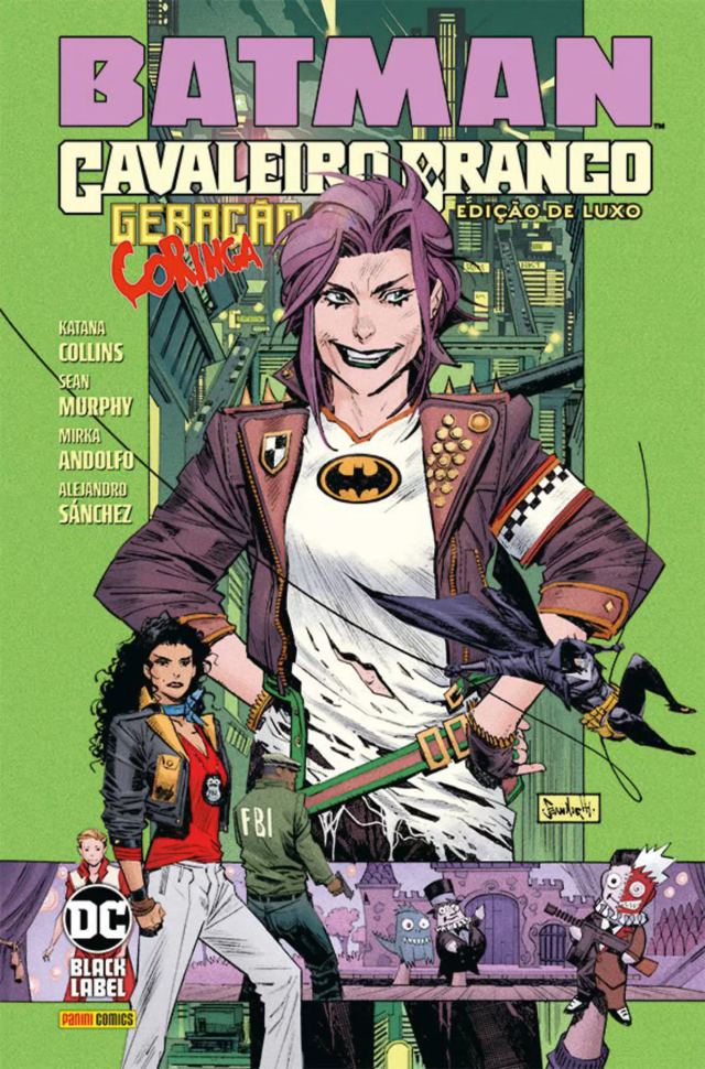 Capa de Batman: Cavaleiro Branco - Geração Coringa