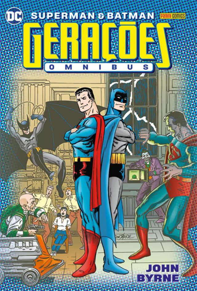 Capa de Superman & Batman: Gerações Omnibus
