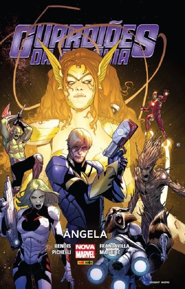 Capa de Guardiões Da Galáxia: Ângela