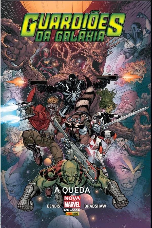Capa de Guardiões Da Galáxia: A Queda
