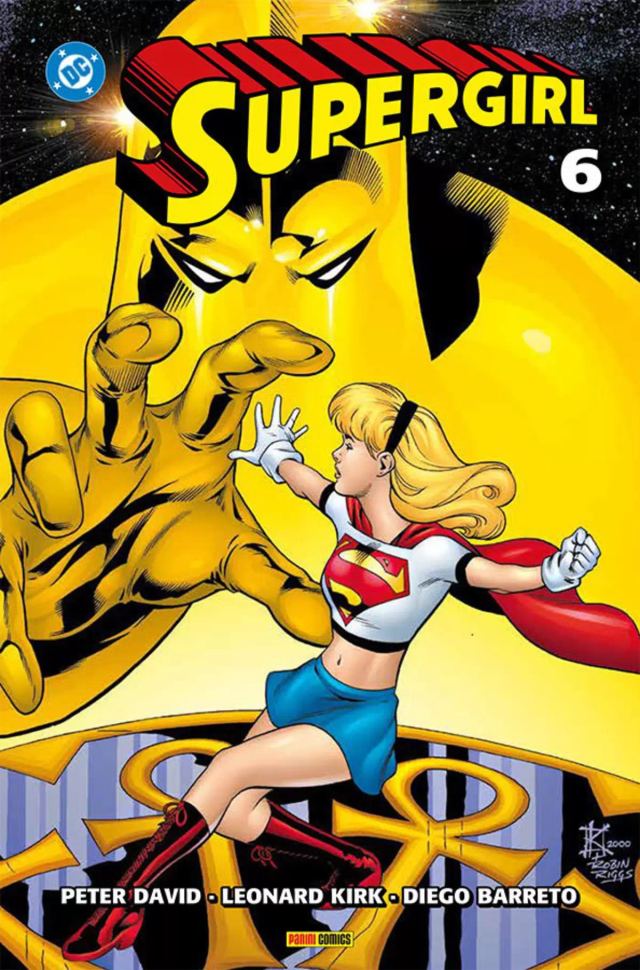 Capa de Supergirl Por Peter David Vol. 6