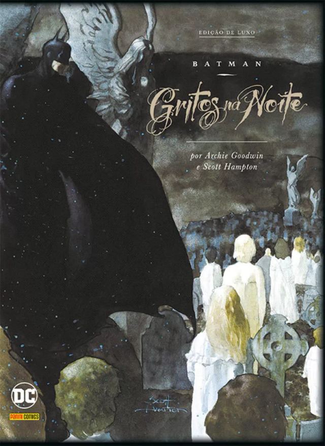 Capa de Batman: Gritos Na Noite - Edição De Luxo