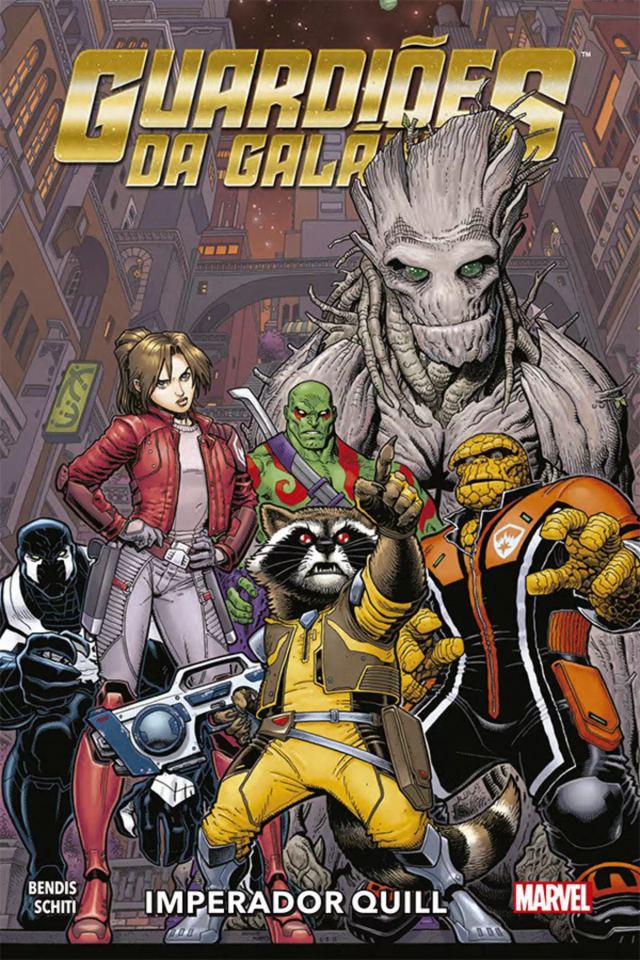 Capa de Guardiões Da Galáxia Vol. 1 - Imperador Quill