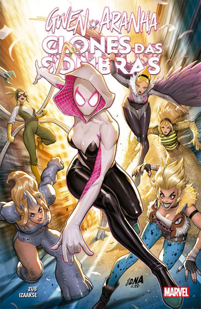 Capa de Gwen-Aranha: Clones Das Sombras