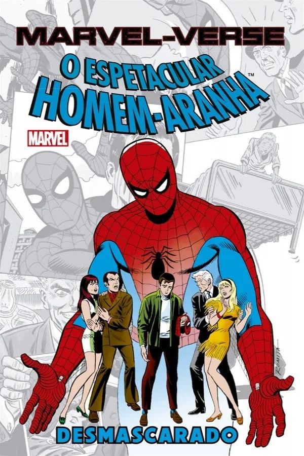 Capa de Homem-Aranha: Desmascarado