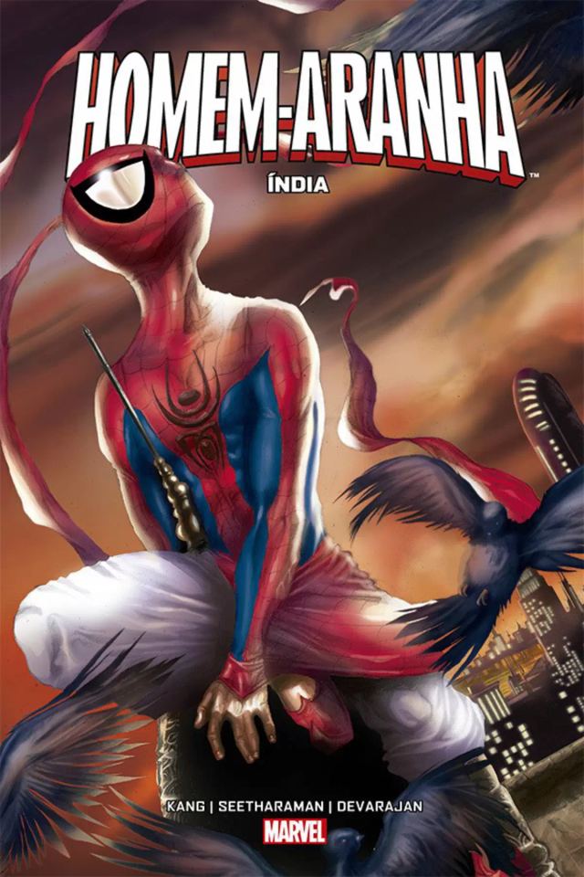 Capa de Homem-Aranha: Índia