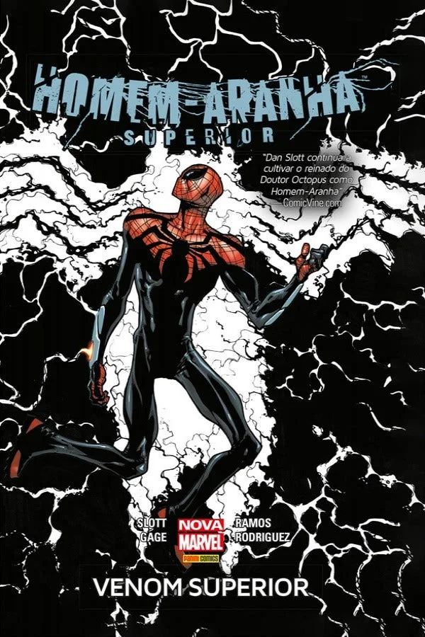Capa de Homem-Aranha Superior: Venom Superior